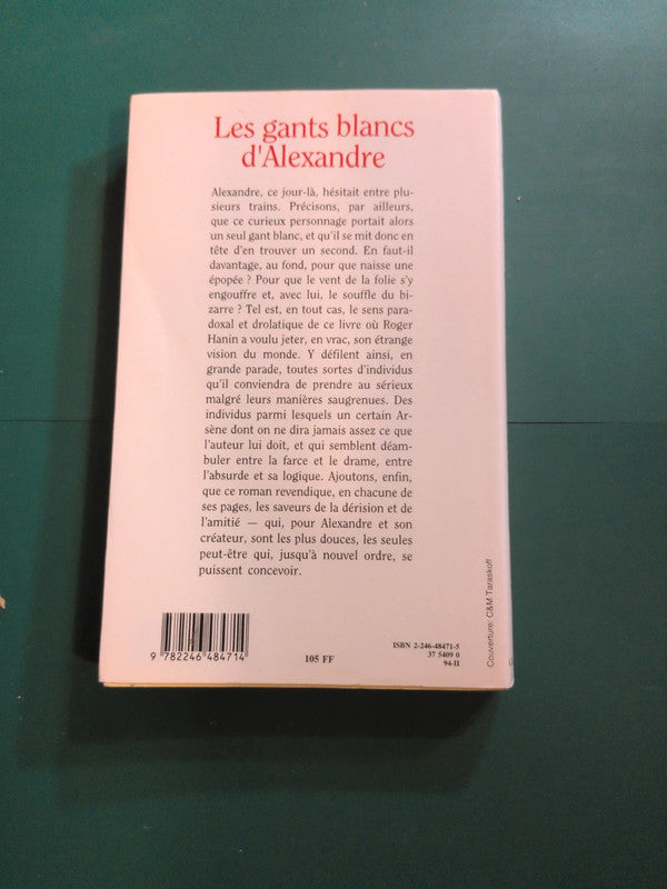 Les gants blancs d'Alexandre , Roger Hanin