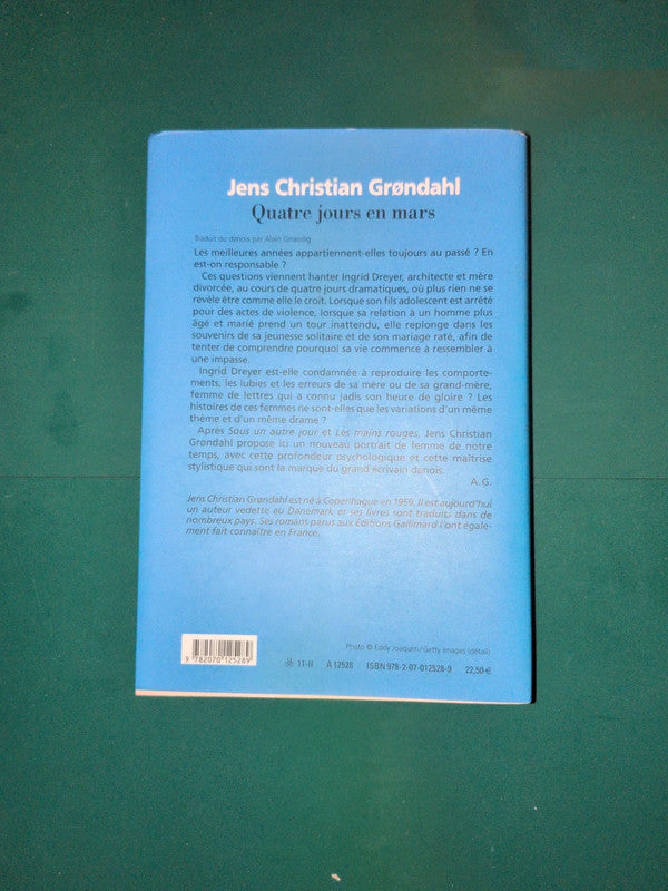 Quatre jours en mars , Jens Christian Grøndahl