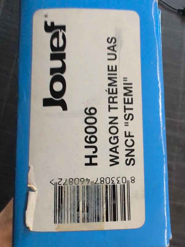 Wagon Trémie 1/87 uas , transcereales Jouef HJ6006 , 8033087460872