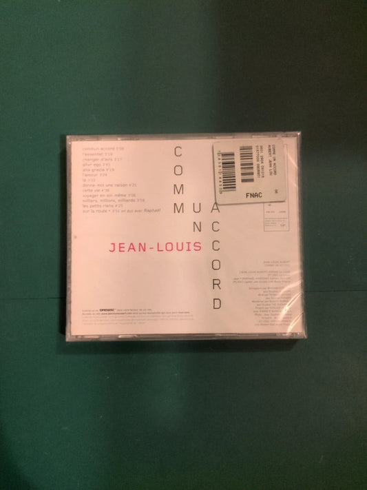 Jean Louis Aubert , commun accord , sous blister