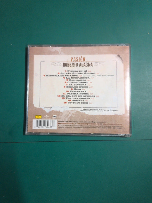 Cd , Pasion
, Roberto Alagna