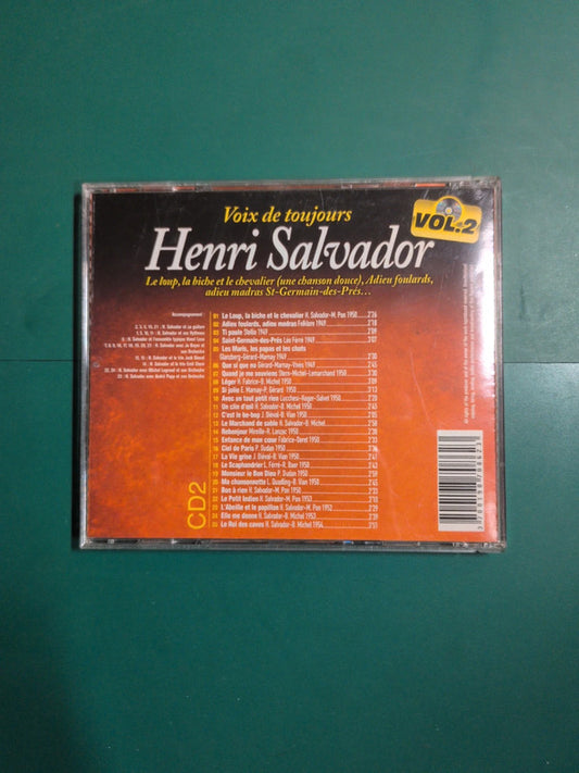 Cd Henri Salvador vol2 voix de toujours
