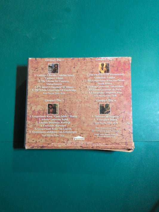 Coffret 4 Cd , A Celebration Of Gregorian Chant