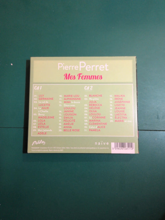 Coffret 2 Cd Pierre Perret  – Mes Femmes