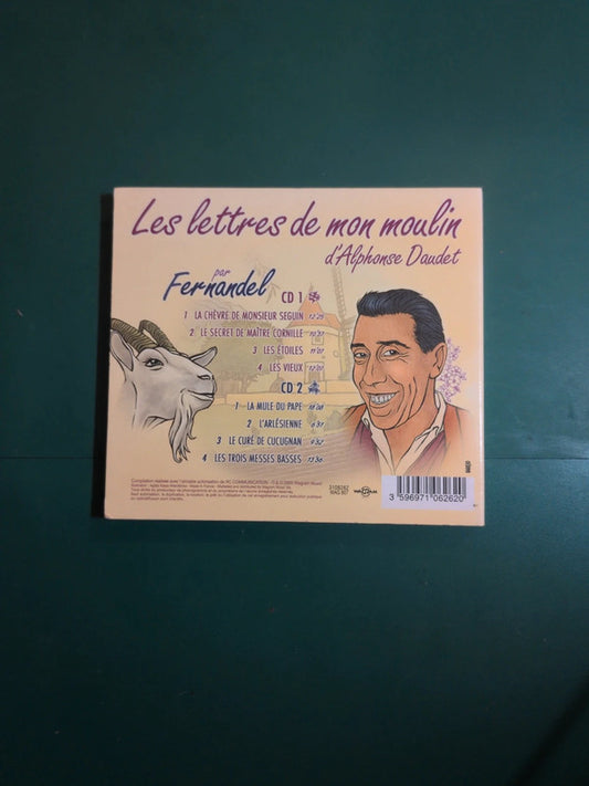 Cd , Les Lettres De Mon Moulin , Alphonse Daudet - Fernandel