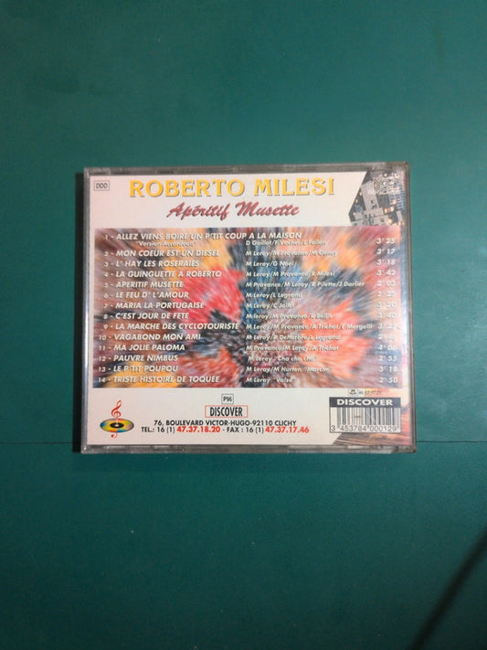 Cd , Roberto Milesi , Apéritif Musette