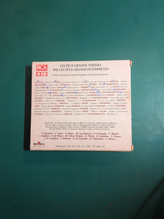 Coffret 4 Cd Trésors classique 50 chefs-d’œuvre intemporels