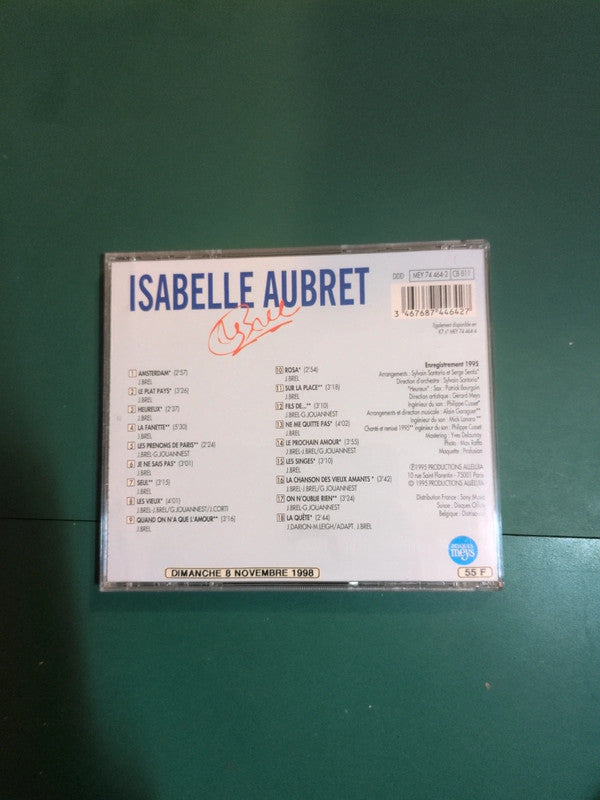 Cd , Isabelle Aubret – Chante Brel