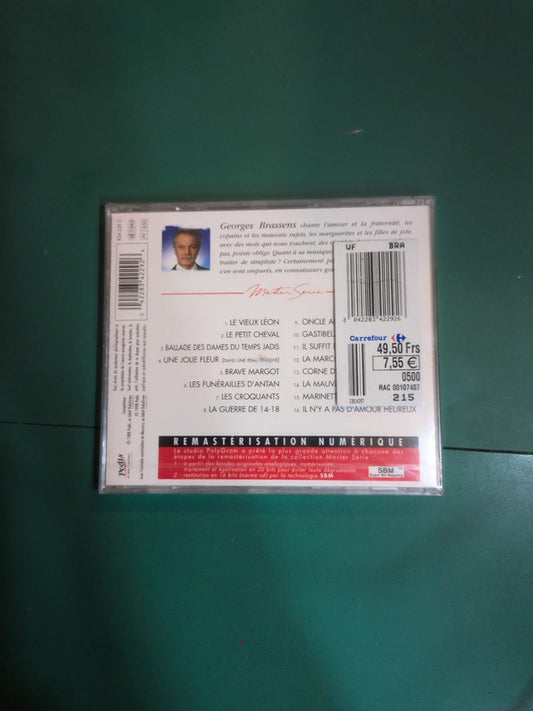 Cd , Georges Brassens – Master Serie Vol. 2 sous blister