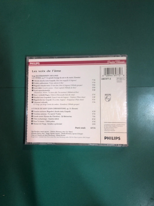 Cd Les Voix De L'Âme