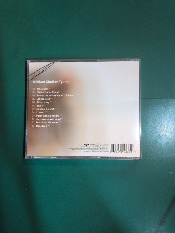 Cd William Sheller – Épures