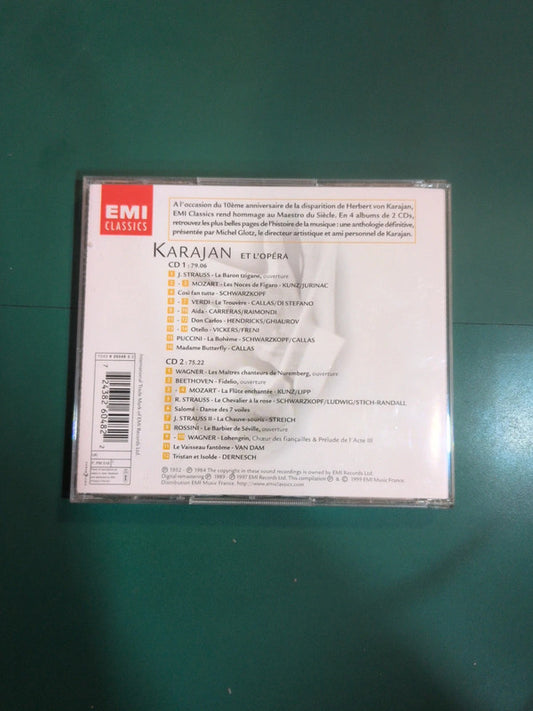 Cd Karajan Et L'Opéra