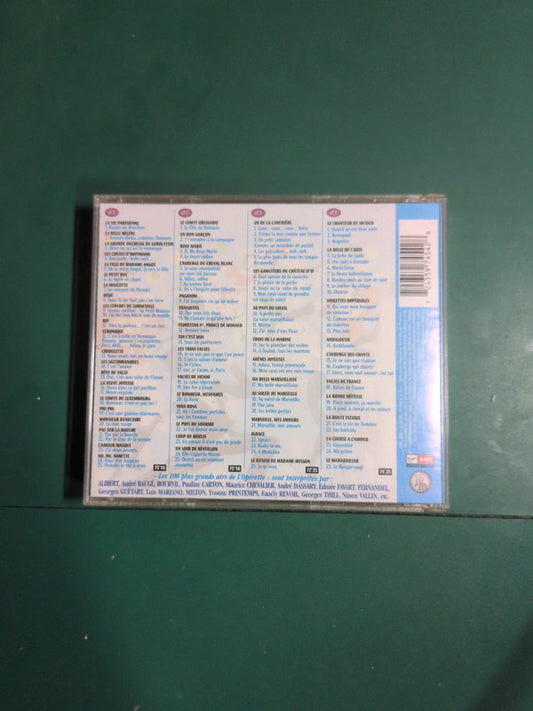 Used CD – 4 CDs The 100 Greatest Operetta Arias 724359745428