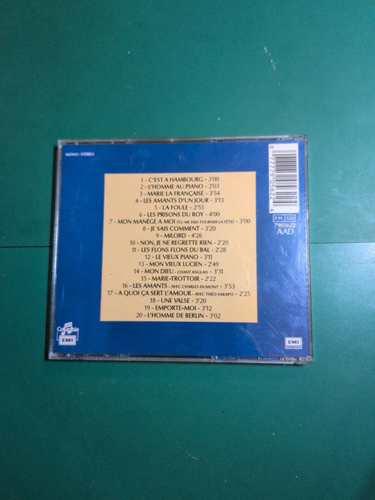 Cd Édith Piaf – 25e Anniversaire - Volume 2