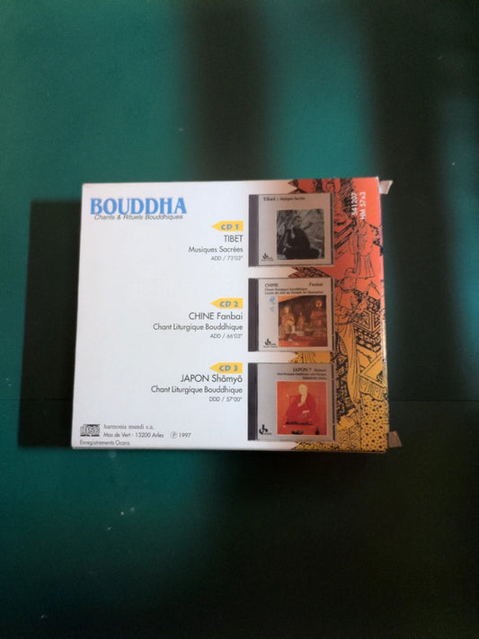 Coffret 3 cd Bouddha – Chants & Rituels Bouddhiques : Tibet, Chine , Japon