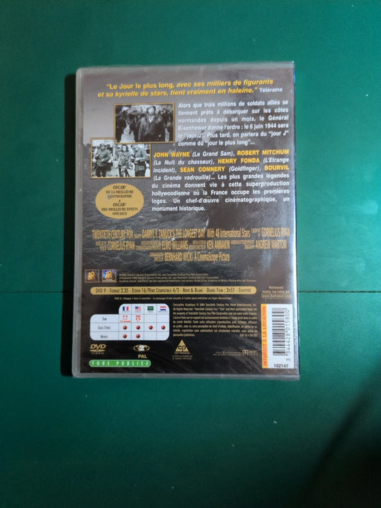 Dvd Le Jour le plus long de Ken Annakin, Andrew Marton et Bernhard Wicki sous blister