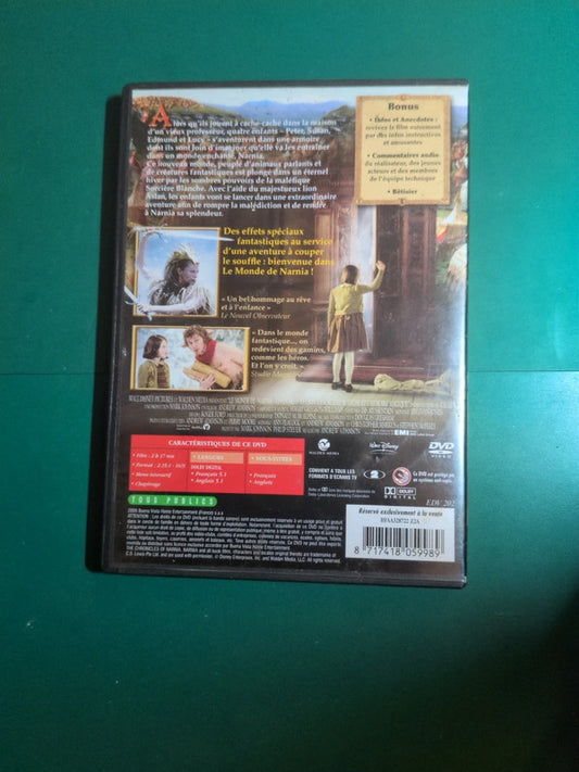 Dvd Le Monde de Narnia – Chapitre 1 : Le Lion, la Sorcière blanche et l’Armoire magique