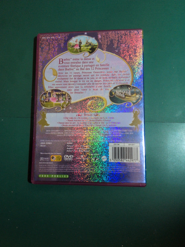 Dvd Barbie au bal des 12 princesses