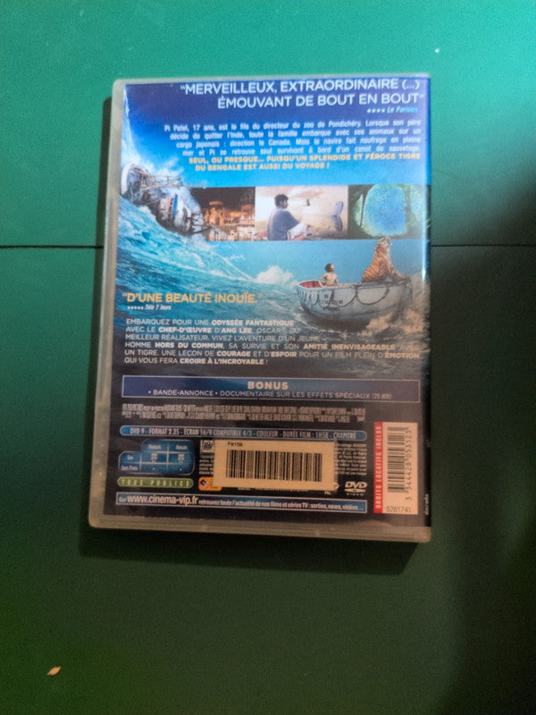 Dvd L’Odyssée de Pi , Ang Lee