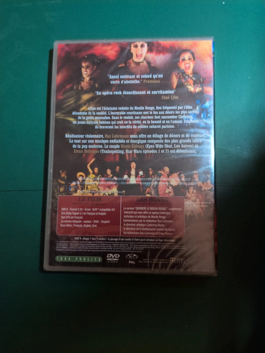 Dvd Moulin Rouge! , Baz Luhrmann , sous blister