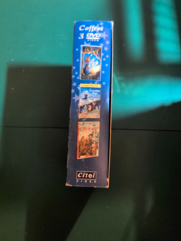 Coffret 3 dvd : La merveilleuse histoire de Noël, La première neige , Vive le vent