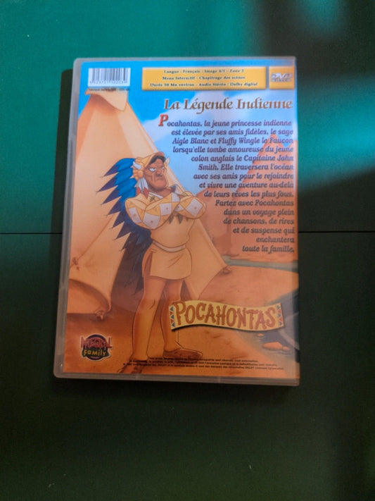 Dvd Pocahontas – La légende indienne