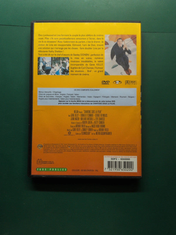 Dvd Chantons sous la pluie (Singin’ in the Rain)