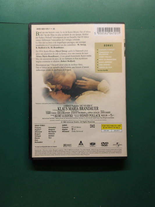 Dvd Out of Africa , Sydney Pollack