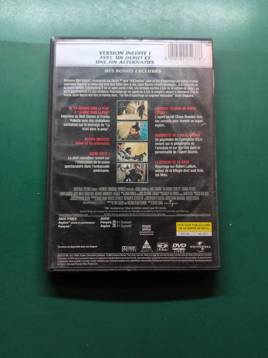 Dvd La Mémoire dans la peau