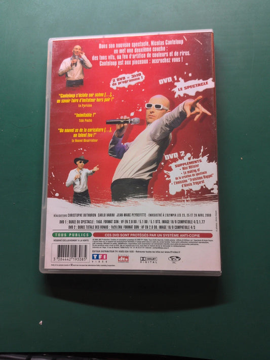 Dvd Nicolas Canteloup – 2ème couche , 3384442193085