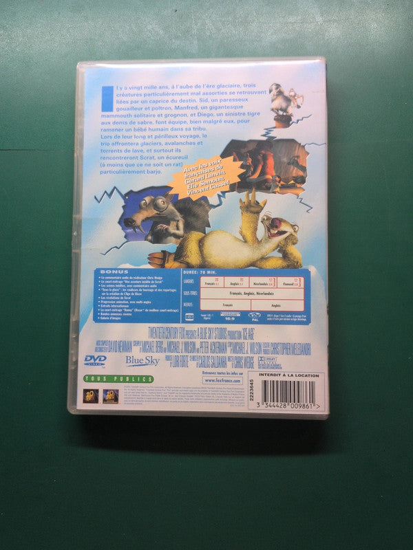 Dvd L'Âge de Glace , 3344428009861