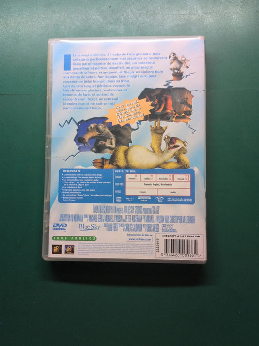 Dvd L'Âge de Glace , 3344428009861