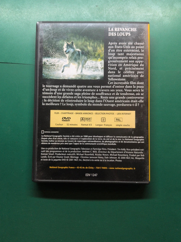 Dvd La Revanche des Loups , National géographic