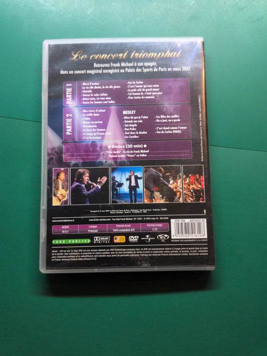 Dvd Frank Michael – Live 2007 au Palais des Sports , 5050582516128
