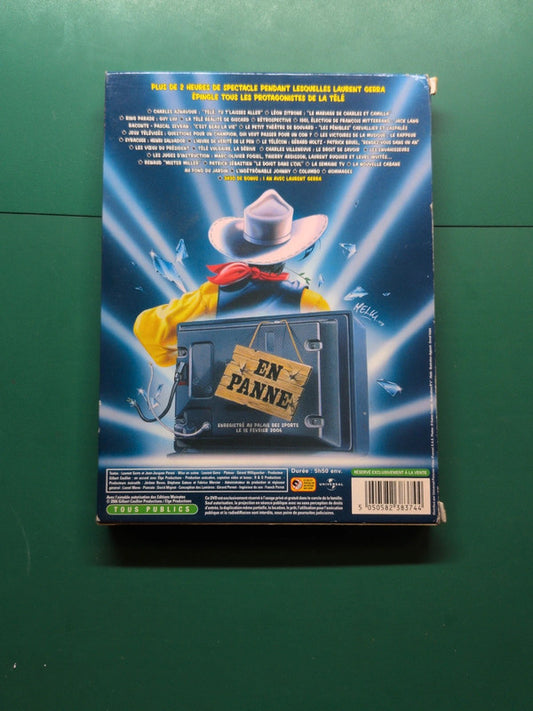 Dvd Laurent Gerra flingue la télé , 5050582383744