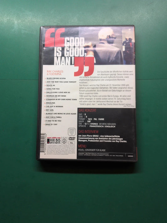 Ray Charles à l’Olympia , Konzert vom 22. November 2000 , 3760126405562