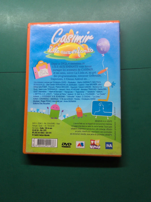 Dvd Casimir – L’Île aux Enfants (Volume 1) , 3384442011686