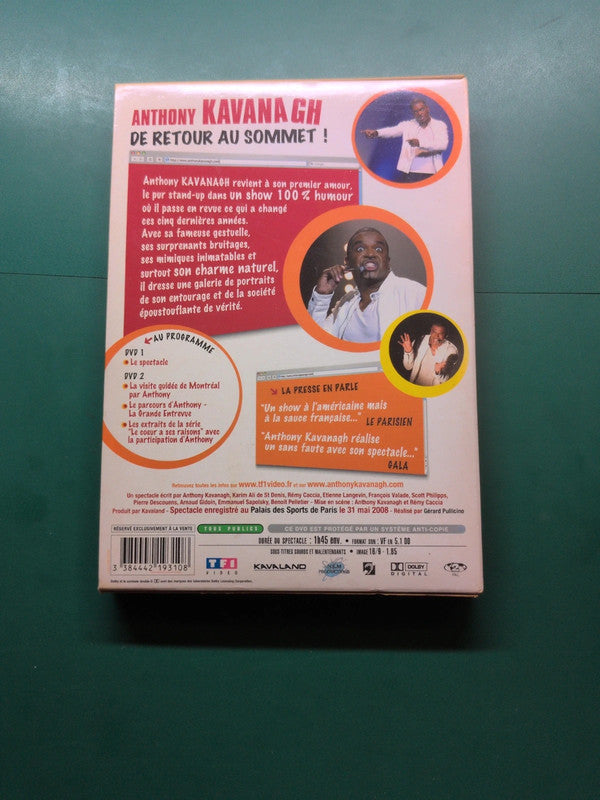 Dvd Anthony Kavanagh , 33844421937108