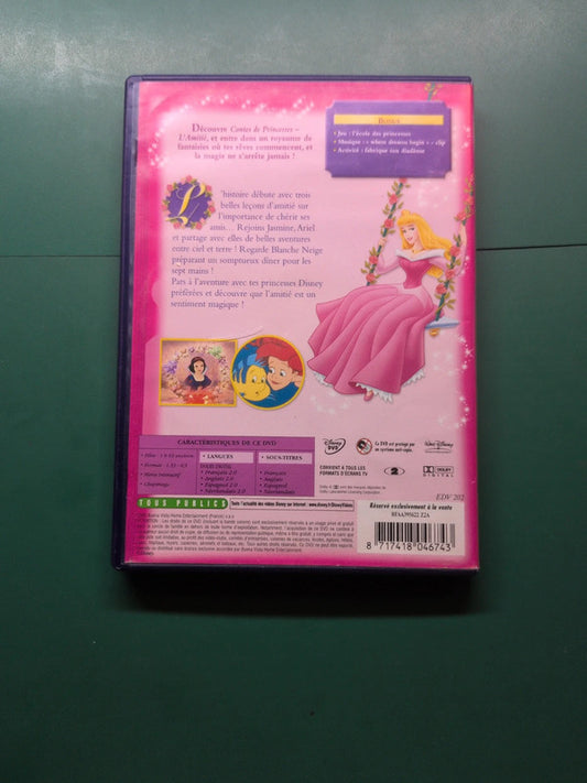 DVD Disney Contes de Princesses – L’Amitié , 8717418046743