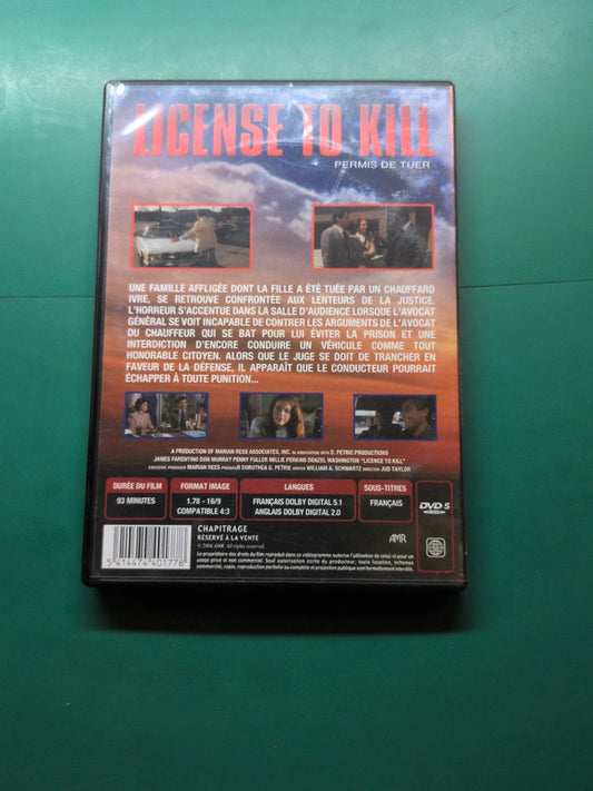 DVD License to Kill – Permis de tuer , 5414477401778