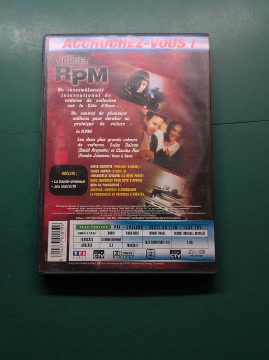 DVD Projet RPM ,3294330818192