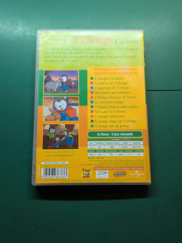 DVD T'choupi à la ferme , 5050582363333