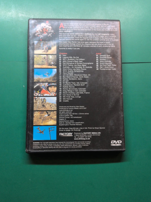DVD Earthed 2 – Never Enough Dirt