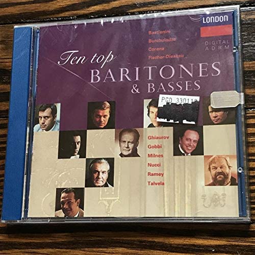 Ten Top Baritones & Basses, Ten Top Baritones & Basses