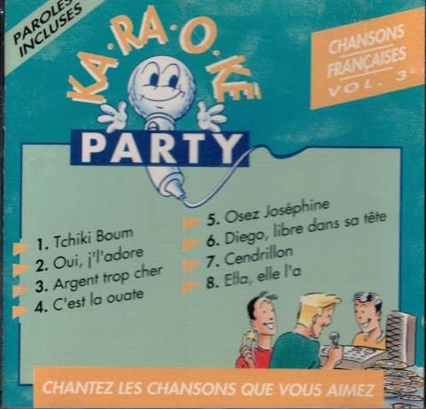Karaoke Chansons Francaises Vol 3,