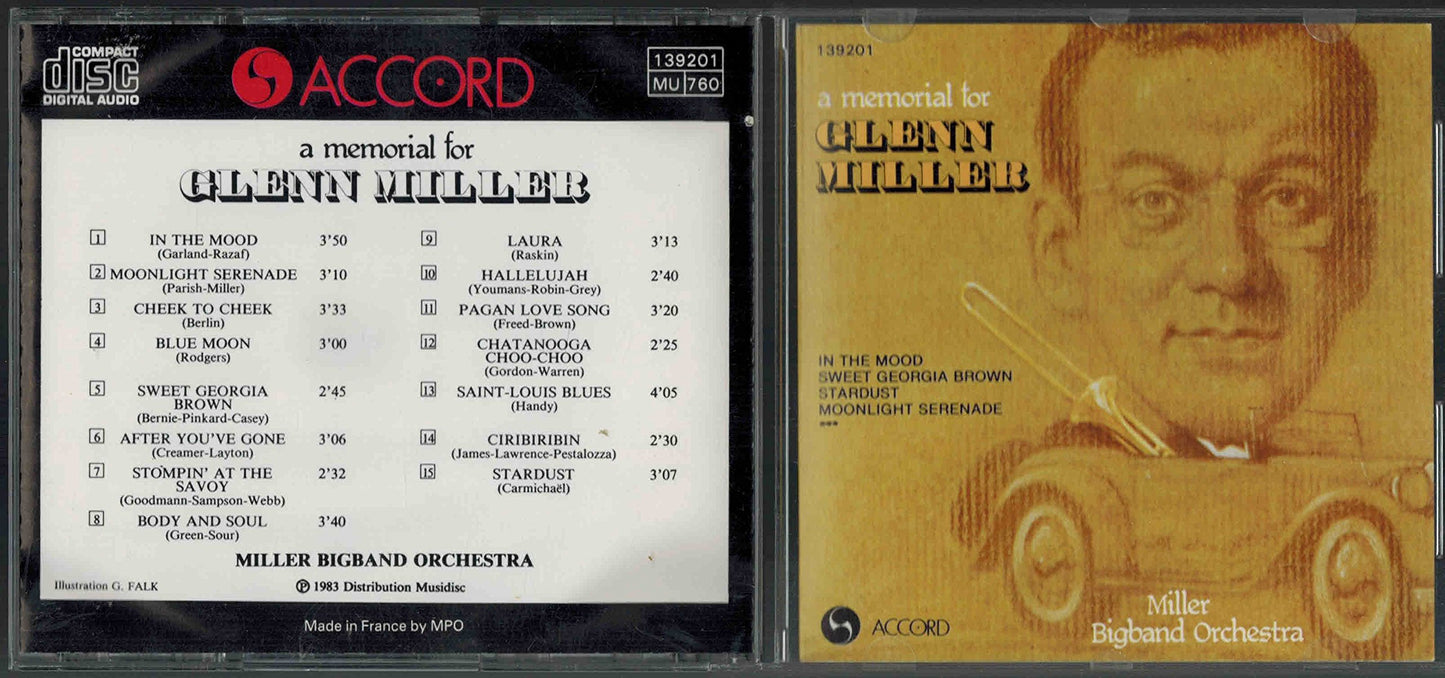 A Memorial For Glenn Miller Vol 1 French, Glenn Miller