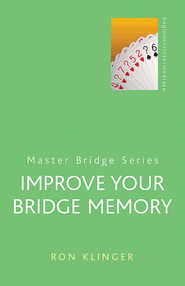 Improve Your Bridge Memory (Master Bridge Series) cover image