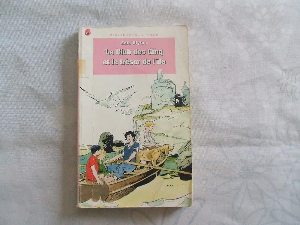 Le Club des Cinq et le trésor de l'île cover image