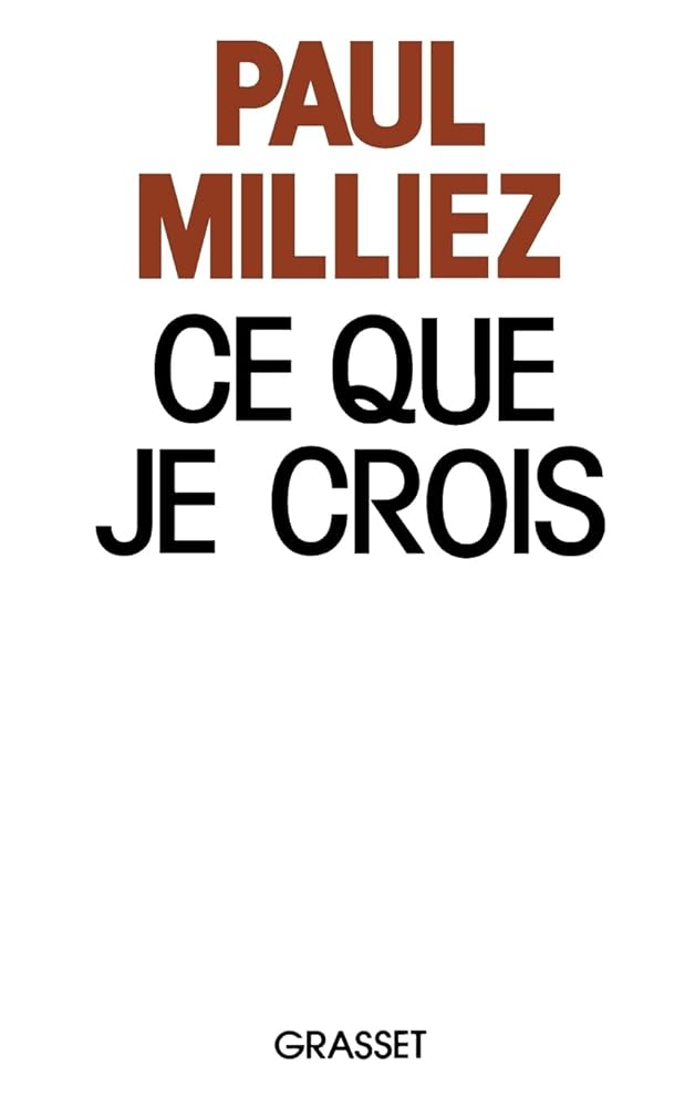 Ce que je crois cover image