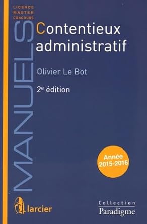 Contentieux administratif cover image